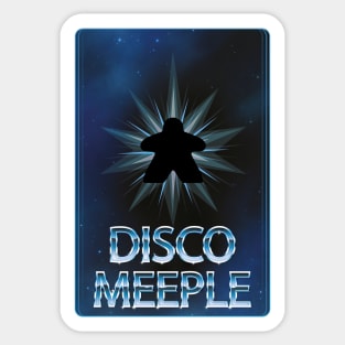 Disco Meeple Sticker